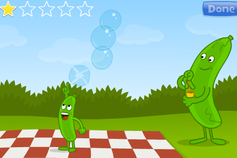 Peter's pickle picklenic game screenshot